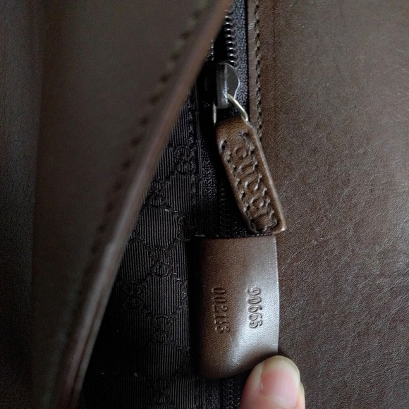 ⛔SOLD⛔Vintage Gucci Brown Leather Saddle Bag Purse - Picture 8 of 8